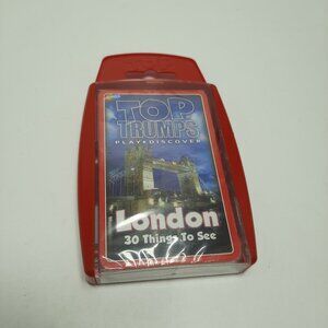 NEW London Top Trumps Card Game - 30 Things To See -  London’s abundant history